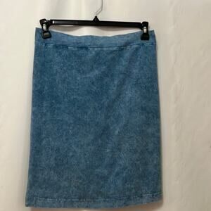 KIKIRIKI BODYCON BLUE‎ OMBRÉ PENCIL SKIRT SIZE L